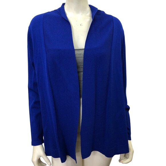 Leo & Nicole Womens Open Cardigan Sweater PL NWT - Picture 1 of 6